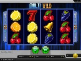A picture of the slot game Multi Wild online