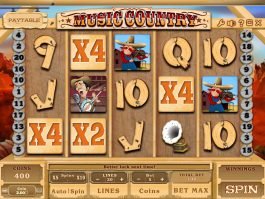 Spin slot game Music Country online