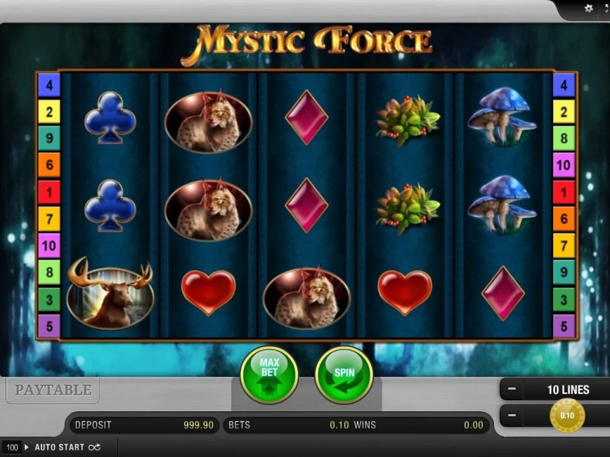 Free slot game Mystic Force