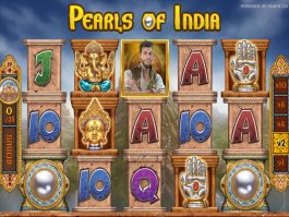 Slot machine Pearls of India online