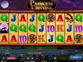 A picture of the casino free game Princess Chintana