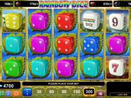Casino free slot game Rainbow Dice