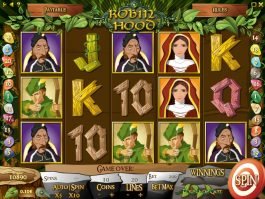 Online casino slot machine Robin Hood