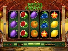 Free slot machine no deposit Royal Crown