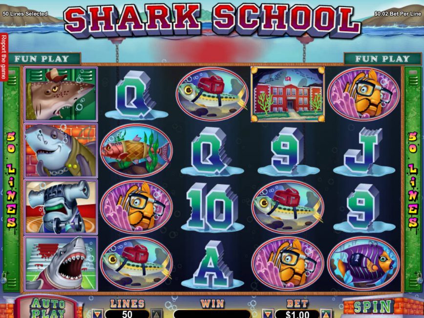 A picture of the casino slot Shar School for free