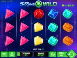 Play online free slot Shocking Wild