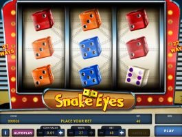 Online free slot machine Snake Eyes