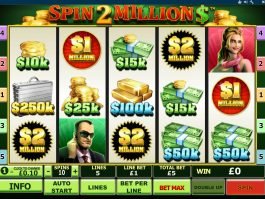 Spin 2 Millions casino free slot game