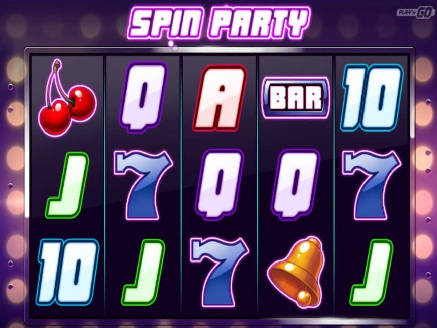 игровой автомат spin party