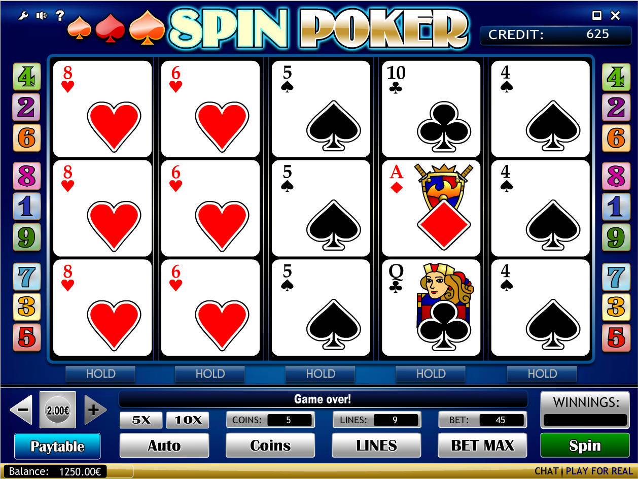 Slot Machine Poker Free Games