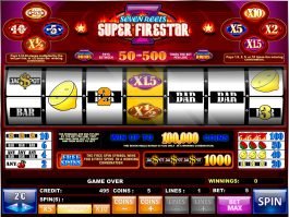 Super Firestar slot machine online