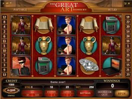 The Great Art Robbery online free slot