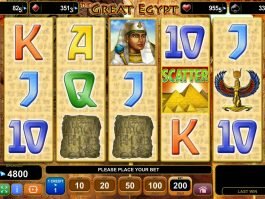 The Great Egypt slot with no registration