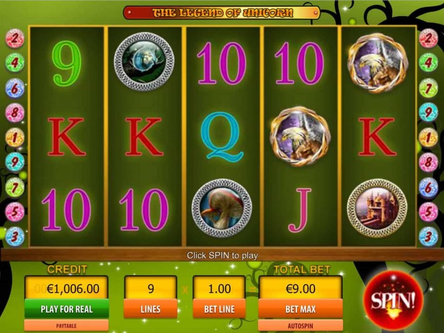 The Legend of Unicorn online slot game