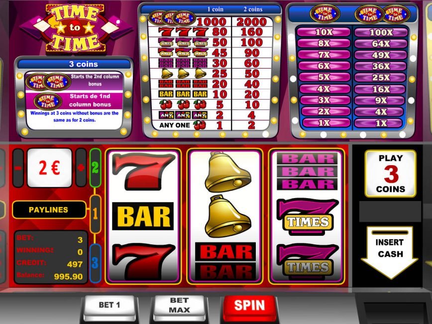 Spin casino slot game Time to Time