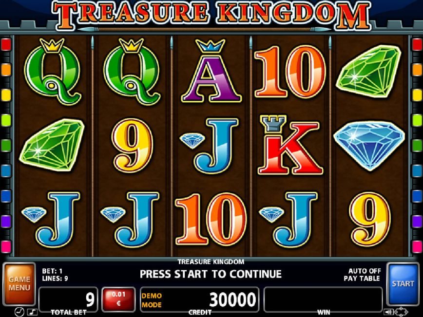 Play free slot game Treasure Kingdom