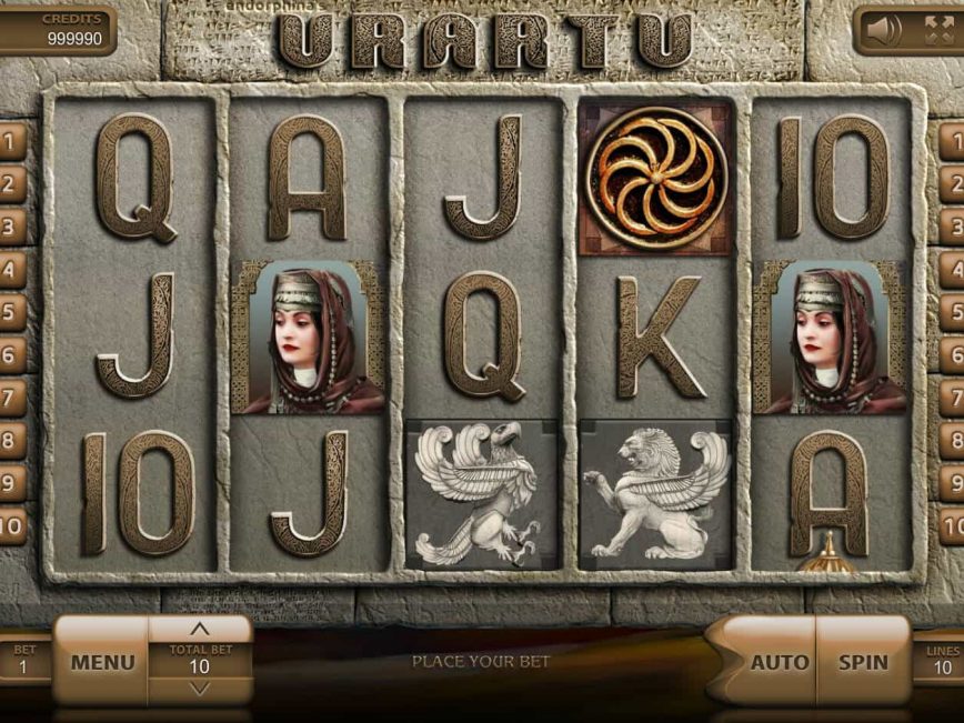 A picture of the casino slot machine Urartu
