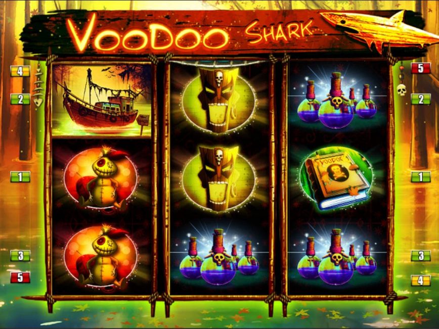Casino slot game Voodoo Shark no registration