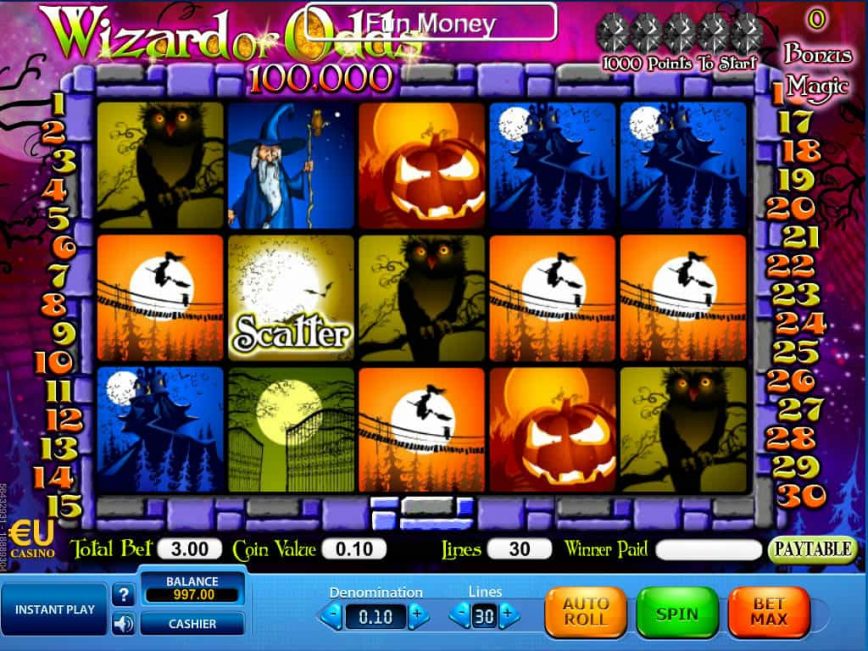 Wizard of Odds casino free game