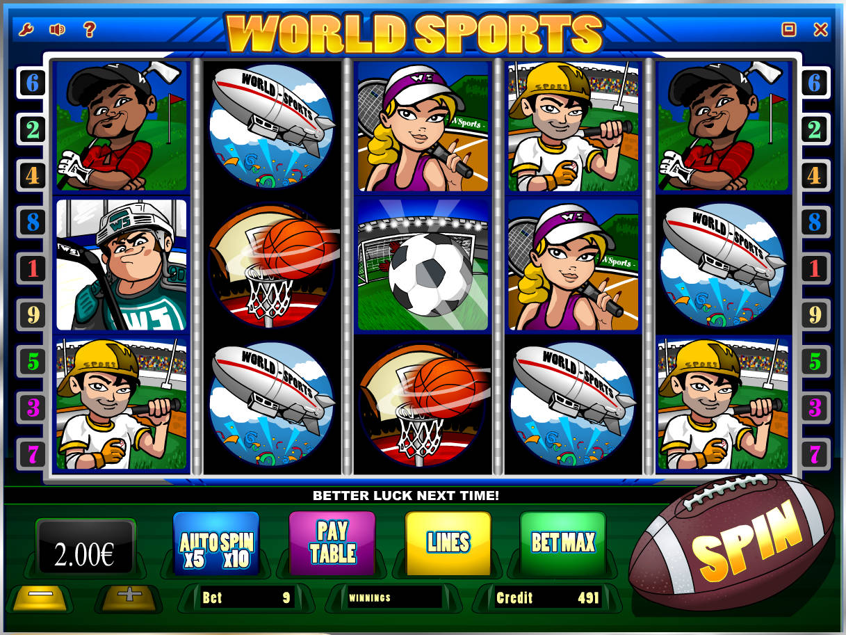 Sports Slot Machines