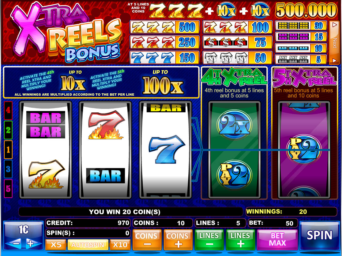 Slot Machine Free Play Bonus